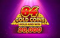 64 Gold Coins Hold and Win 20,000